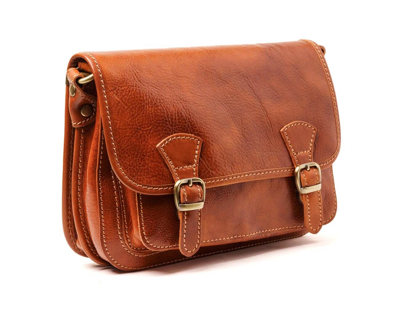 Adventure Ready Leather Crossbody Bag | Pampora Leather