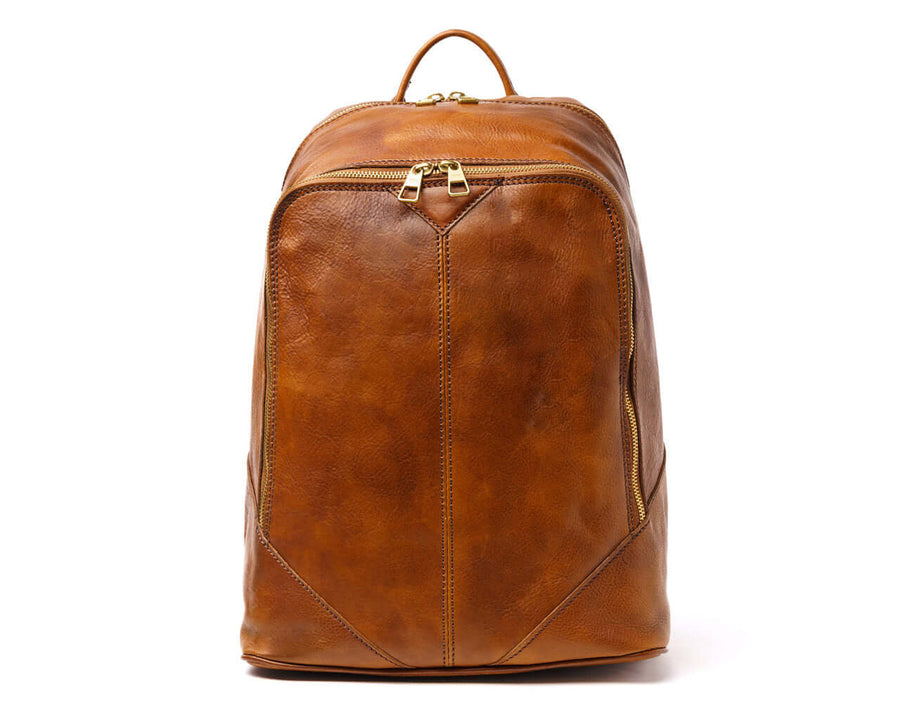 Full grain Leather Backpack 16 inch Laptop